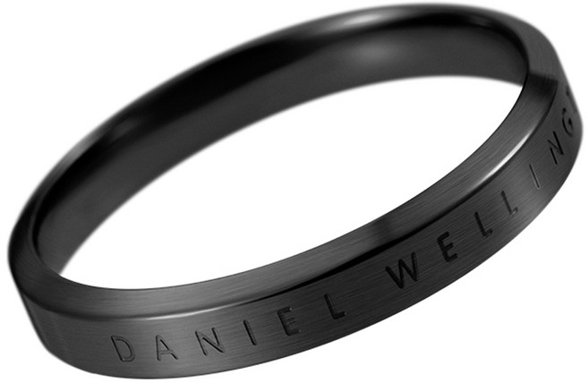 Daniel Wellington 情侶款經典全黑簡約風格戒指