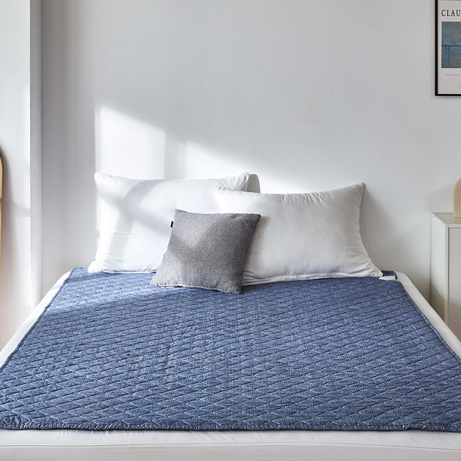 HanilMedical 프리미엄 원적외선 탄소 전기요, 허스트네이비, M(100 x 180 cm)