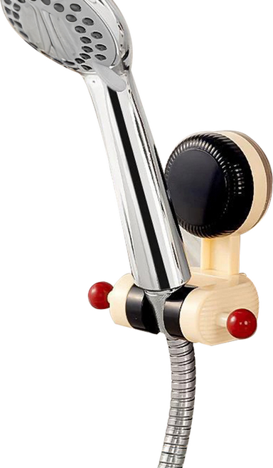 아케이바이 흡착 무타공 각도조절 샤워기 걸이, 혼합색상