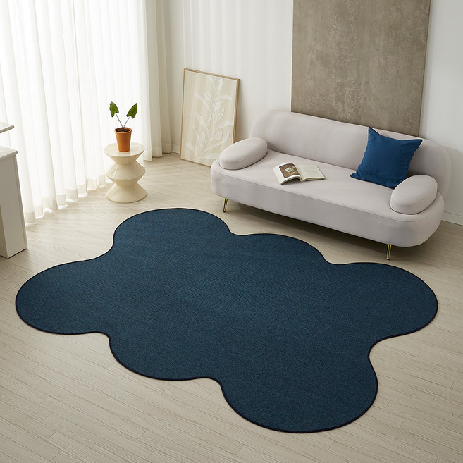 워셔블 사이잘룩 사선 비정형 츄이스 러그