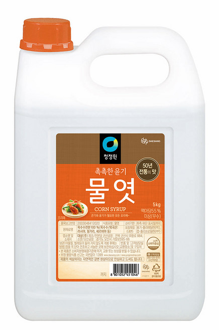 청정원 물엿, 5kg, 1개