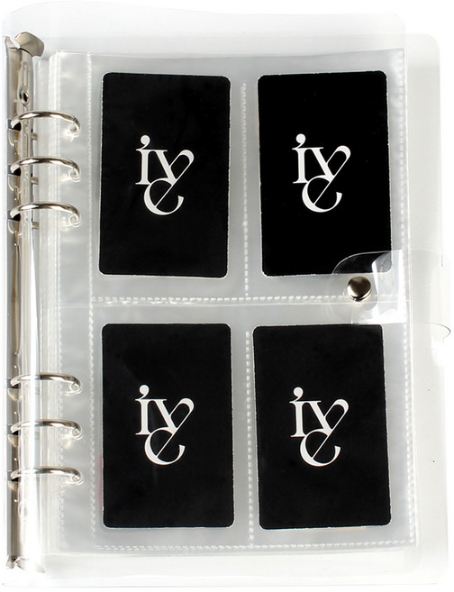 리코즈 6공 포카바인더, 클리어, 30매