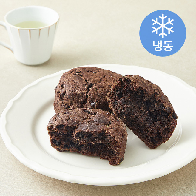 더브레드블루 초코스콘 (냉동), 105g, 1개, 2개입