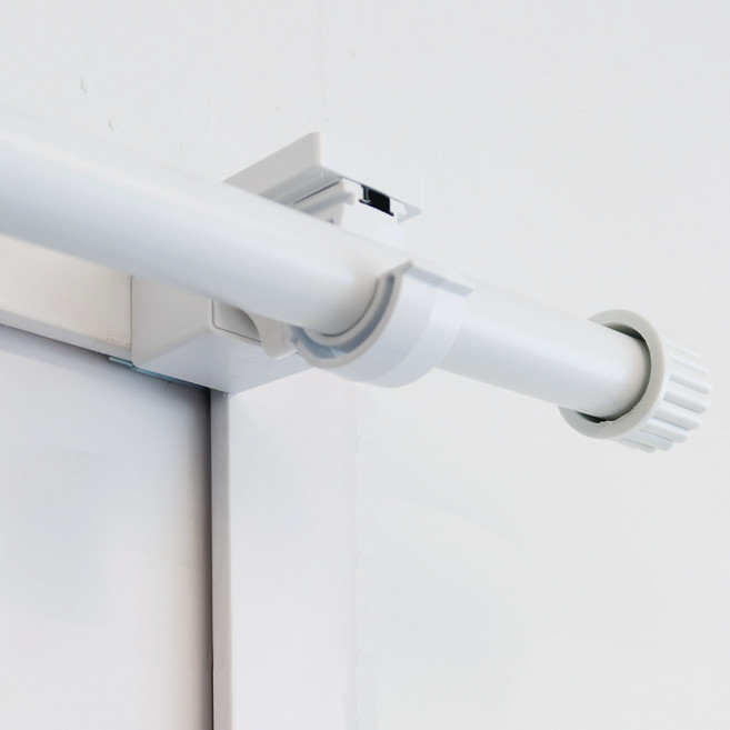 감성다는남자 못없이 커튼봉용 안뚫어고리 3.6 x 6.7 cm, 화이트, 2개