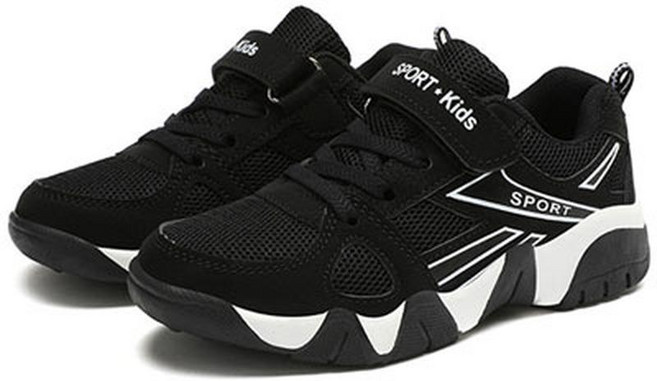 RuRuChou 兒童雙層網布運動鞋 BC125