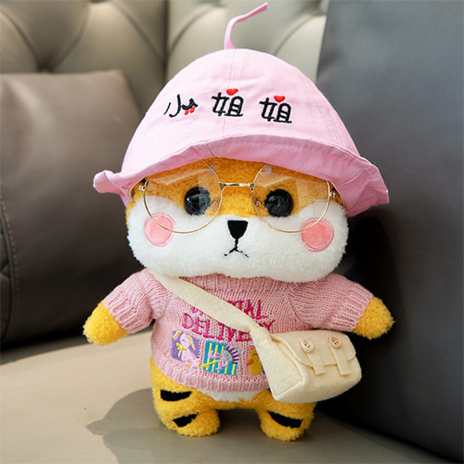 미니미 스타일 호랑이 중에 제일 귀여운 호랑이 쿠션, 타입 12