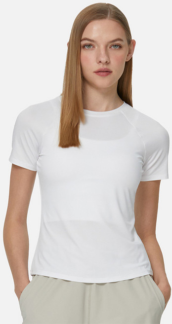 뮬라웨어 여성용 에어 스트레치 숏 슬리브 AWNETS402