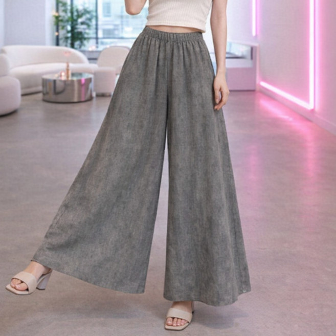 Sonio 女款鬆緊帶拉力長褲