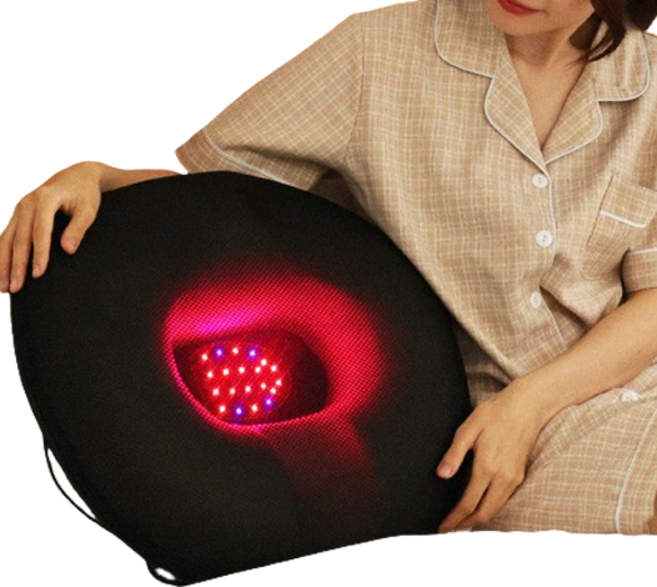 온릴스 근적외선 LED 치질 건식 좌욕 방석 ONR-BH003, 블랙, 100 x 78 x 1 mm