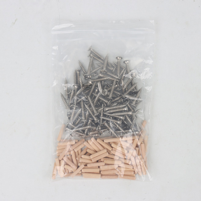 올고르 경첩 목재 나사 구멍 메꿈이 + 실버피스 세트, 1세트