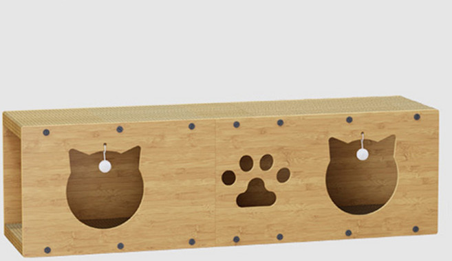 레드퍼피 고양이 네코야 트레인 스크래쳐, 1개