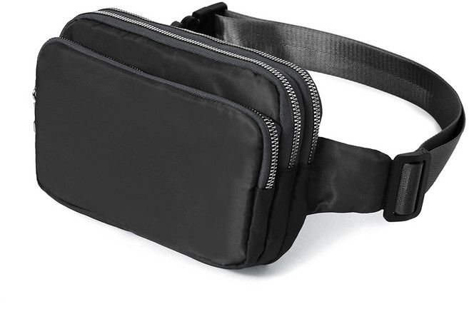 BLUEMOUNT 登山休閒腰包 VTZ9342, 黑色