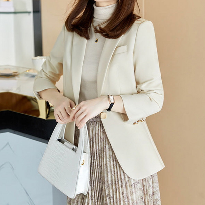 PEONIST 女款正式穿搭修身夾克 R