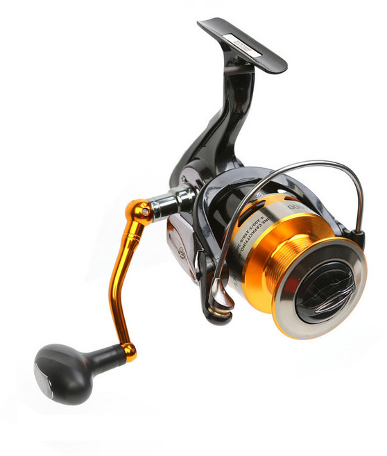 금양 스피닝릴, 블랙 + 그레이 + 골드, FLEX5000