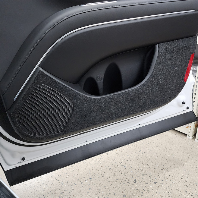 매드라인 스크래치 방지 더뉴 도어 커버, 다크그레이, 디올뉴 팰리세이드