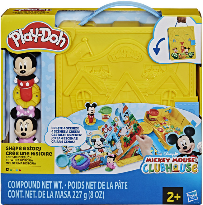 Hasbro 孩之寶 Play-Doh 培樂多 Disney Junior系列 故事創作遊戲組, 混合顏色, 227g, 1組