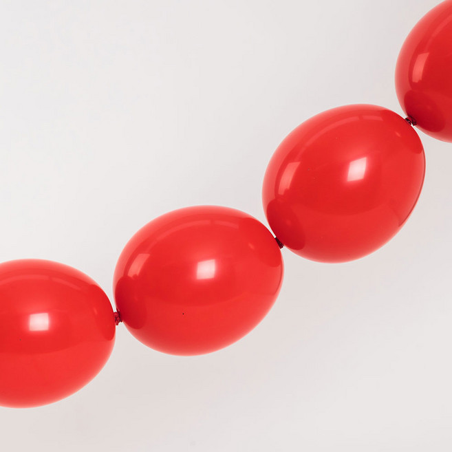 조이벌룬 링커풍선 30cm, 레드, 100개