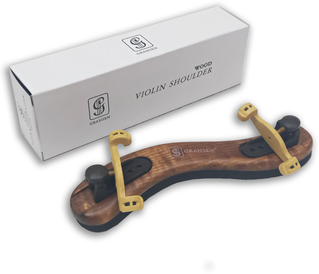 그란센 프리미엄 메이플 우드 어깨받침 바이올린용 4/4, 브라운, 1개