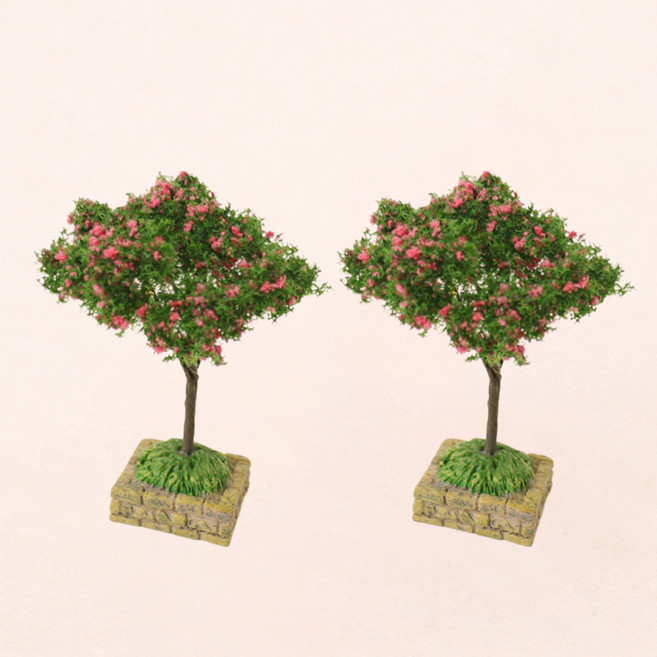 알로데 납골당 나무 미니 조화 2p, 10 안개꽃나무