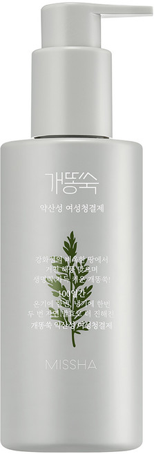 미샤 개똥쑥 약산성 여성 청결제, 1개, 210ml