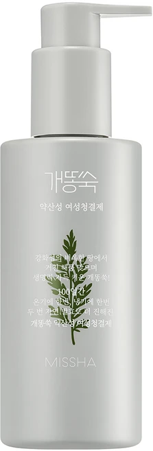 미샤 개똥쑥 약산성 여성 청결제, 1개, 210ml - 쿠팡