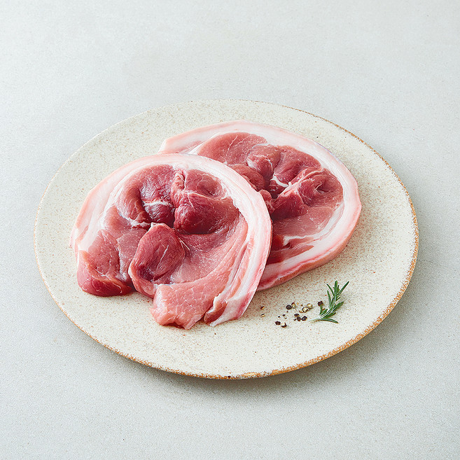 파머스팩 제주 흑돼지 미박 앞다리 구이용 (냉장), 1개, 500g