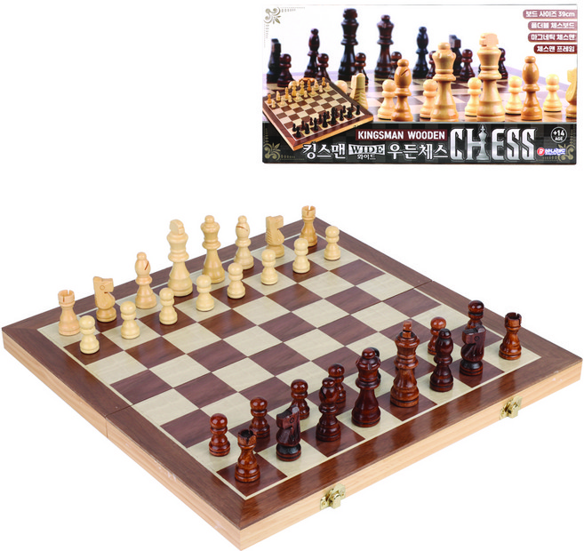 바니랜드 킹스맨 와이드체스 39 x 39 cm, 혼합색상, 1개