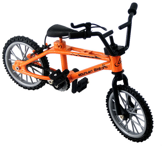 정월나나 자전거 다이캐스트 모형, 오렌지, 1개