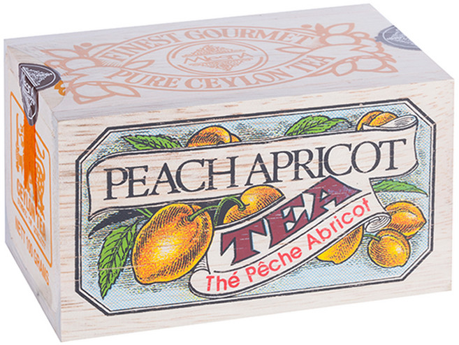 믈레즈나 복숭아살구향 홍차 우드박스, 100g, 1개, 1개입