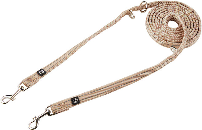 멍템 멀티 리드줄 3미터, 베이지, 1개