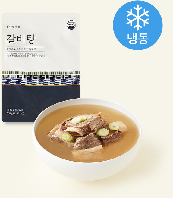 청담새벽집 갈비탕 (냉동), 1개, 600g