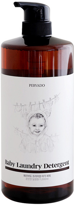 페르바도 프리미엄 아기 세제, 1L, 1개