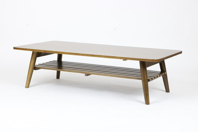 도리퍼니처 미송 원목 접이식 탁자 1200, 우드