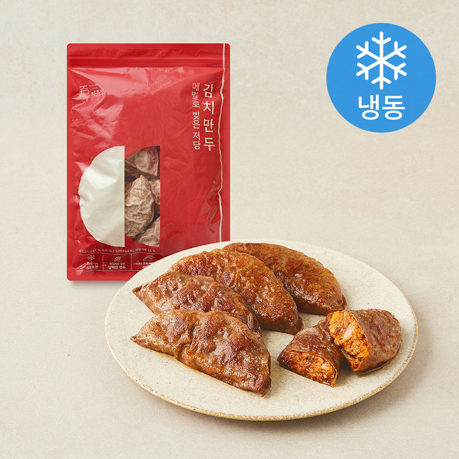자문밖 메밀로 빚은 저당 김치만두 (냉동), 770g, 1개