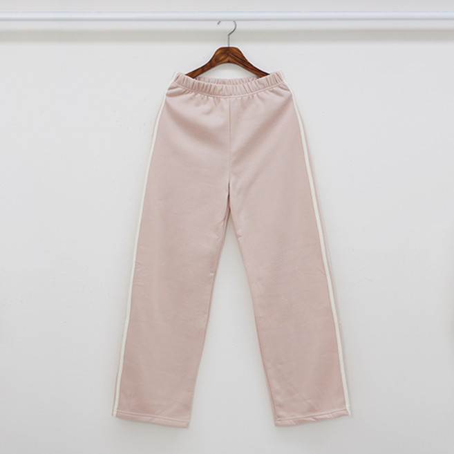 朵姆魯 寬版線條長褲 運動褲