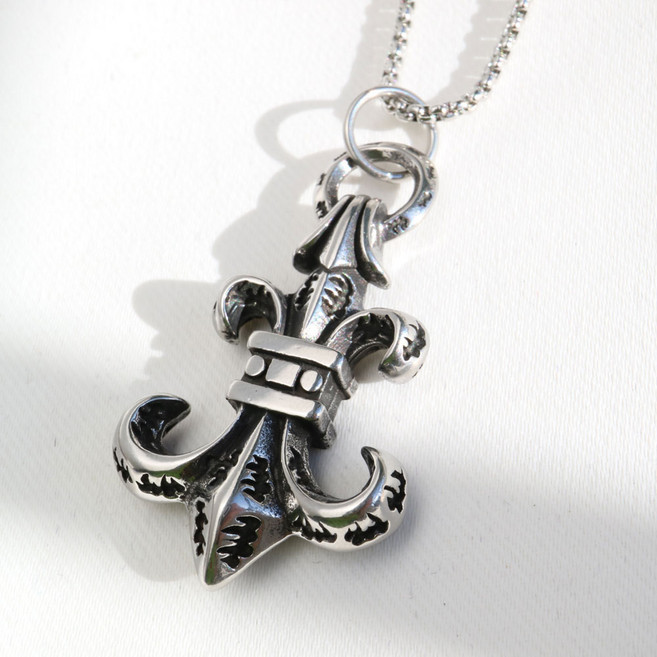 노이드비 남성용 앵커팬던트 목걸이