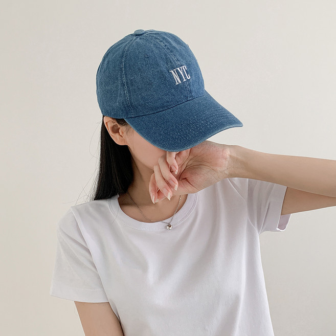 깨비다 여성용 캡모자 NYC