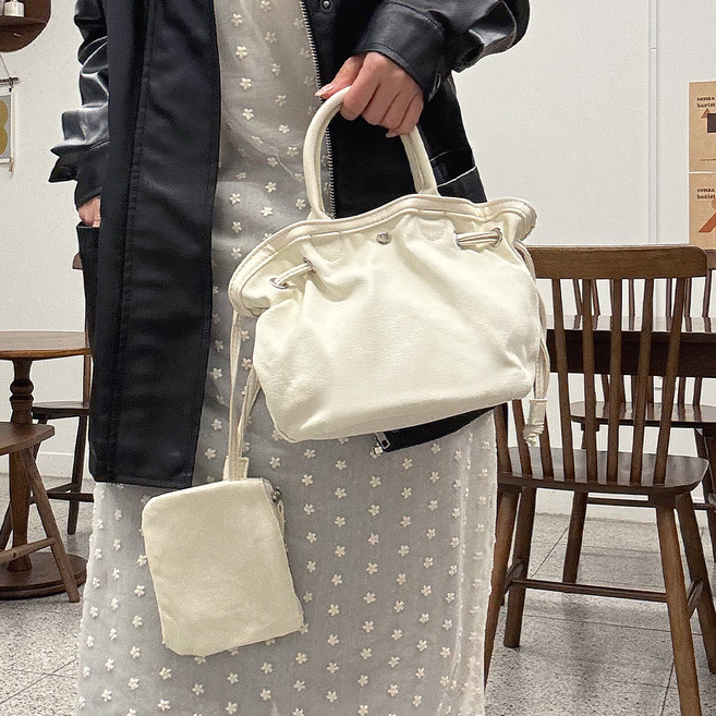 프롬헤븐 에커킷 파우치 포함 데일리 복조리 버킷 에코 토트백 S465