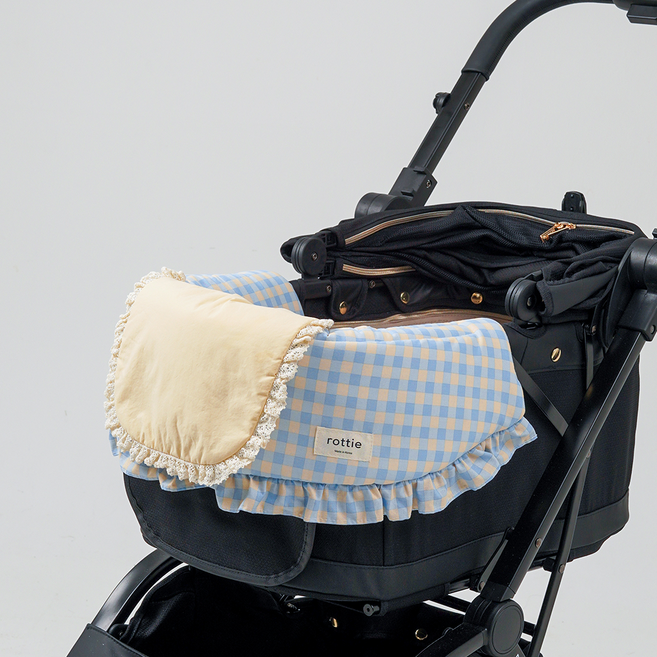 로띠에 강아지 유모차 가드핏 2.0, 캔디핑, 1개