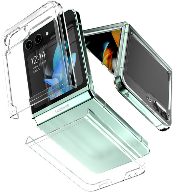 구스페리 진짜 투명한 휴대폰 케이스 2개