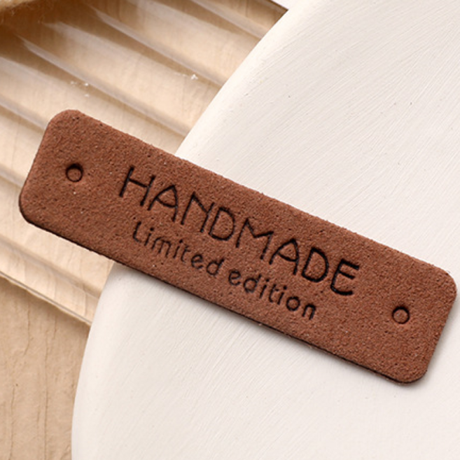 코히모 핸드메이드 라벨 5W0205, 다크브라운, 40개