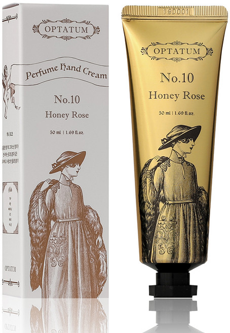 옵타움 퍼퓸 핸드크림 허니 로즈 우디향, 1개, 50ml