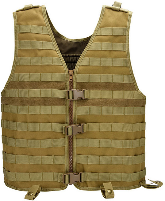 월드25 밀리터리 택티컬 CS전술조끼 AA231, 1개, 카키