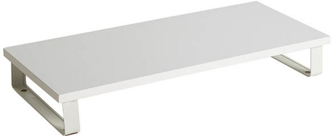 아이리스 심플 모니터 받침대 MNS-590, 화이트