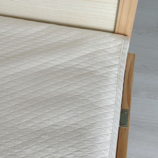 미소네이처 유아용 순면 방수 패드, 아이보리 + 화이트, 1개