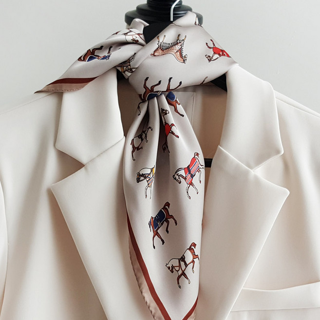 varvisu 迷你小馬圖案絲巾