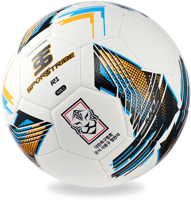 스포츠트라이브 R1 축구공 STR1 화이트, STR1-5W, 1개