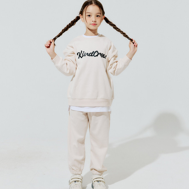 바브키즈 아동용 카인드크루 상하복 세트