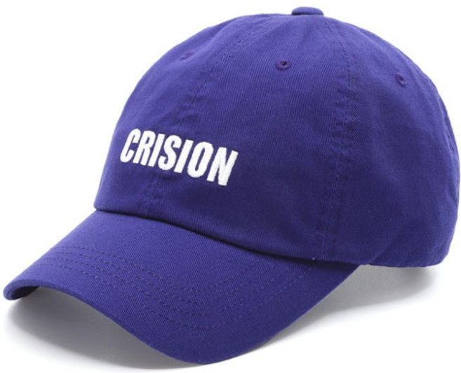 크리션 심플 대두 볼캡 골프모자, 1개, 블루