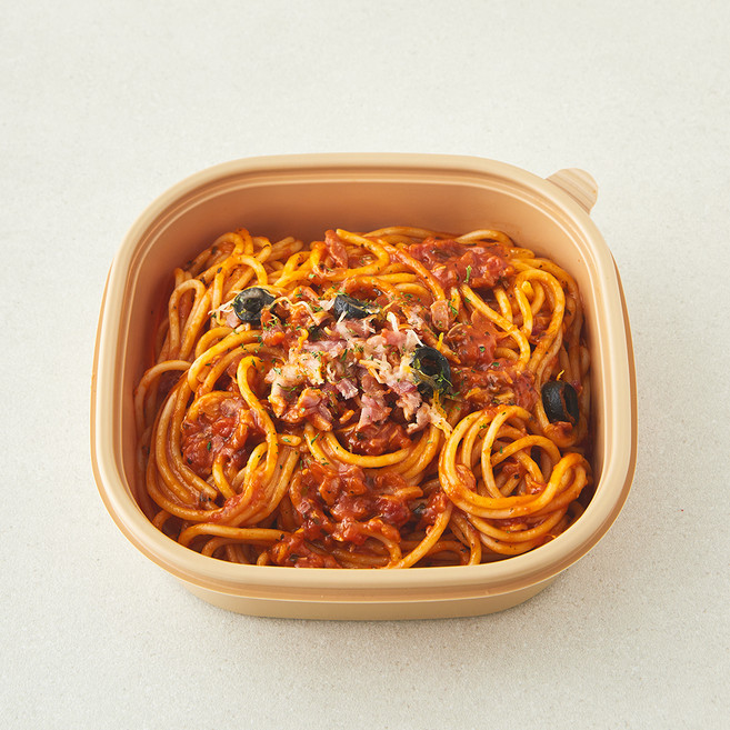 롯데웰푸드 소스듬뿍 베이컨 토마토 파스타, 380g, 1개